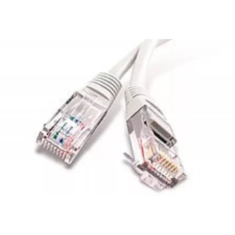 EXERTIS CONNECT Cat6 U/UTP -patchkaapeli, 2 m, harmaa, Snagless RJ45 EXC848200