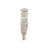 EXERTIS CONNECT Cat6 U/UTP -patchkaapeli, 0,5 m, harmaa, RJ45, Snagless EXC848050
