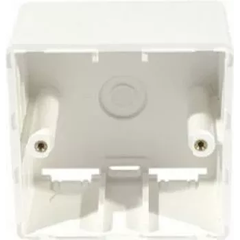 EXERTIS CONNECT -pintarasian RJ45 Keystone -moduuleille, 2-porttinen, puhtaanvalkoinen (272020)