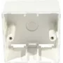 EXERTIS CONNECT -pintarasian RJ45 Keystone -moduuleille, 2-porttinen, puhtaanvalkoinen (272020)
