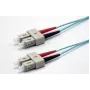 Ekivalan OM3 Duplex kuitu-patchkaapeli SC/SC 1 m aqua COZOM3DCDC2SA0010A