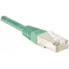 EXERTIS CONNECT Cat.6 F/UTP patchkaapeli, vihreä, 1,0 m, Slim Snagless 842102