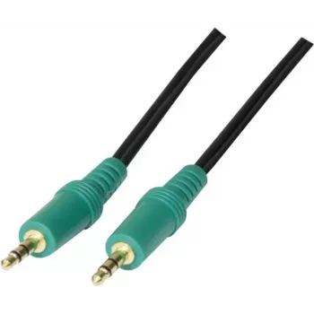 EXERTIS CONNECT 3,5 mm stereo-audiokaapeli, uros-uros, 10 m, musta 108898