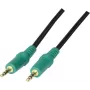 EXERTIS CONNECT 3,5 mm stereo-audiokaapeli, uros-uros, 10 m, musta 108898