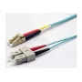 Ekivalan OM3 Duplex kuitu-patchkaapeli LC/SC 2 m aqua COZOM3DCLC2SA0020A