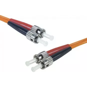 Exertis Connect 1 m ST/UPC - ST/UPC OM2 Duplex monimuotokuitu-patchkaapeli, LSZH, oranssi 392711