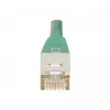 EXERTIS CONNECT Cat.6 F/UTP patchkaapeli, vihreä, 3,0 m, Slimline Snagless, RJ45 842302