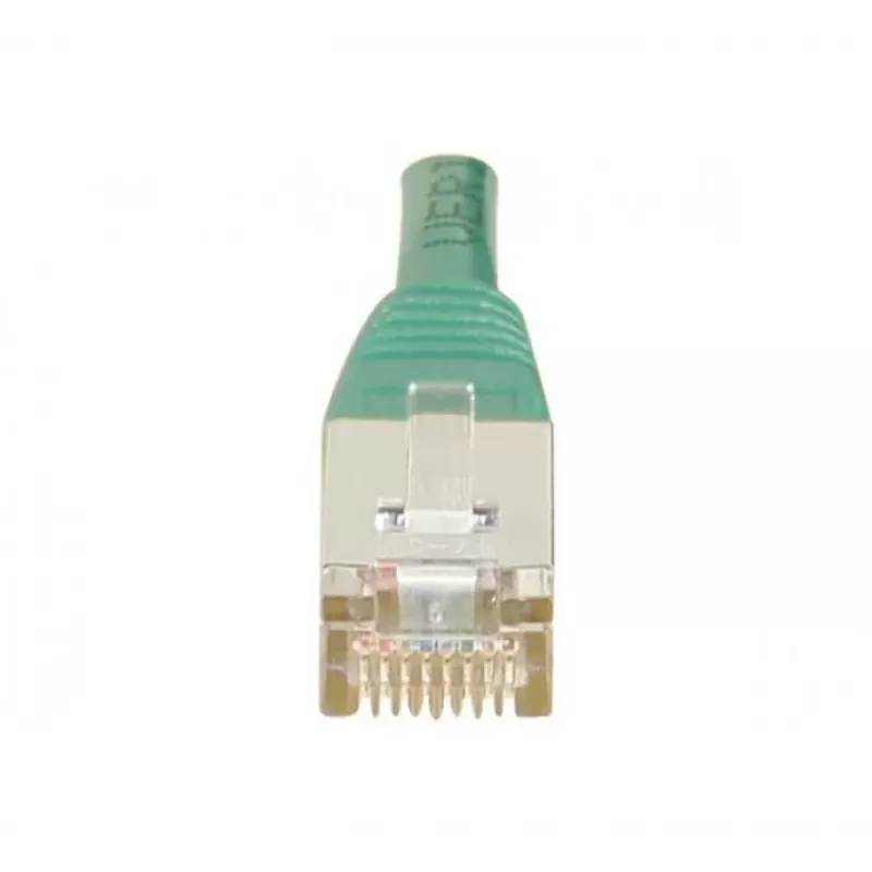 EXERTIS CONNECT Cat.6 F/UTP patchkaapeli, vihreä, 3,0 m, Slimline Snagless, RJ45 842302