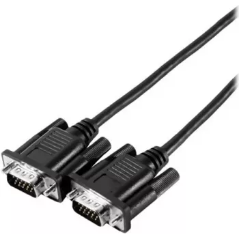 EXERTIS CONNECT SVGA-näyttökaapeli Eco, 15-pin HD D-Sub uros-uros, 2,0 m, musta 117700