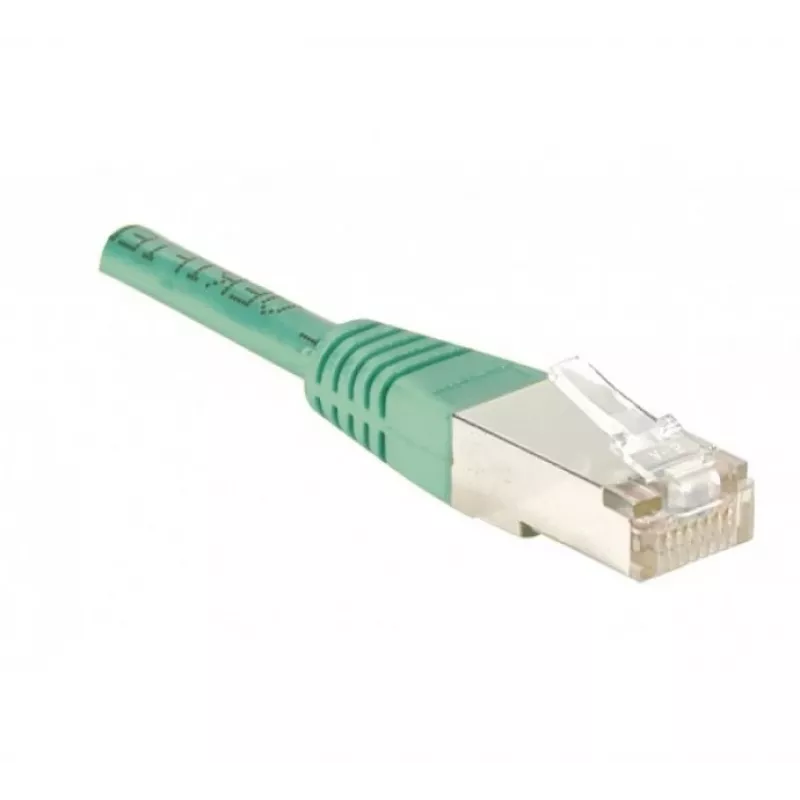 EXERTIS CONNECT Cat5e F/UTP patchkaapeli, RJ45, vihreä, 5 m 847132