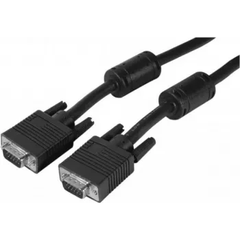 EXERTIS CONNECT SVGA-näyttökaapeli, 15-pin HD D-Sub uros-uros, 5,0 m, musta 119720
