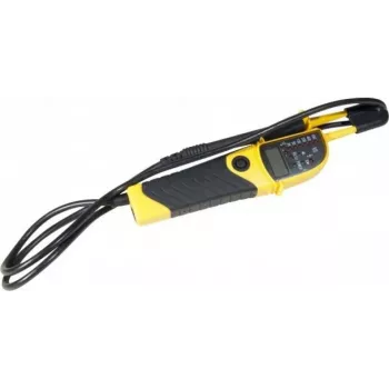 EXERTIS CONNECT jännitetesteri LCD-näytöllä ja suurjänniteilmaisimella, 12-600V AC/DC 045076