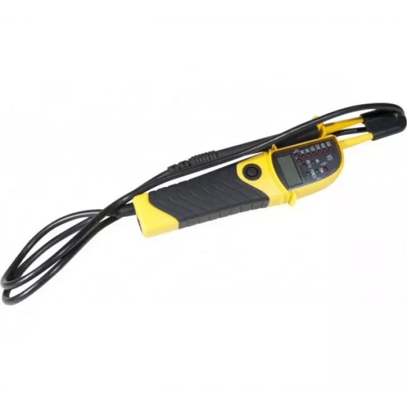 EXERTIS CONNECT jännitetesteri LCD-näytöllä ja suurjänniteilmaisimella, 12-600V AC/DC 045076