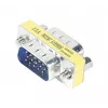 TECLINE Mini Gender Changer, 15-pin HD D-Sub uros-uros VGA:lle (50408)