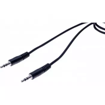EXERTIS CONNECT 3,5 mm stereo-audiokaapeli uros-uros 1,5 m musta 108569