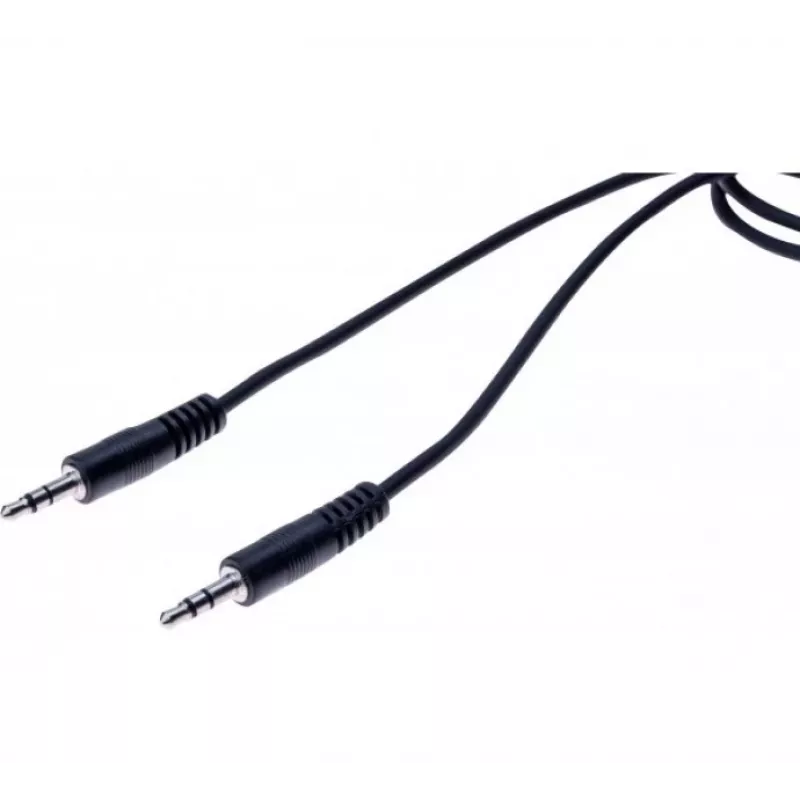 EXERTIS CONNECT 3,5 mm stereo-audiokaapeli uros-uros 1,5 m musta 108569
