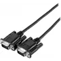 EXERTIS CONNECT SVGA-näyttökaapeli Eco, 15-pin HD D-Sub uros-uros, 10,0 m, musta 117740