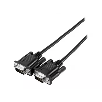 EXERTIS CONNECT SVGA-näyttökaapeli Eco, 15-pin HD D-Sub uros-uros, 10,0 m, musta 117740