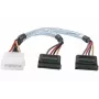 EXERTIS CONNECT SATA-virta Y-haarakaapeli, 0,20 m 147552