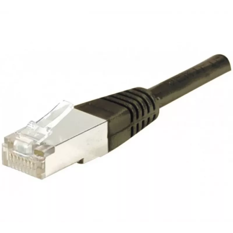 Exertis Connect 234230 Cat6 F/UTP verkko-patchkaapeli 1 m musta