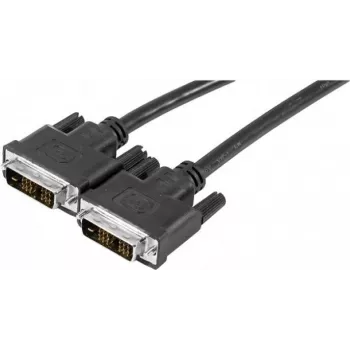 EXERTIS CONNECT DVI-D Single Link -näyttökaapeli, 18+1 pin uros–uros, 1,8 m, musta 127475