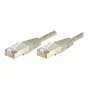 Exertis Connect 240070 Cat.6 F/UTP -patch-kaapeli, 7 m, harmaa, Slim Bend Protection