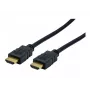 Exertis Connect High Speed HDMI -kaapeli Ethernetillä, 4K Ultra HD, 5 m, musta 128829