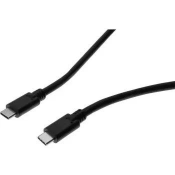 EXERTIS CONNECT USB 3.2 Gen 2x2 -kaapeli 20 Gbps / 240W USB-C – USB-C, musta, 1,5 m (532650)