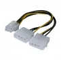 EXERTIS CONNECT Molex-PCI-E-virtasovitinkaapeli, 25 cm 146691