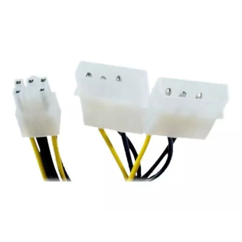 EXERTIS CONNECT Molex-PCI-E-virtasovitinkaapeli, 25 cm 146691