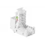 TECLINE RJ45 Keystone Jack, Cat.6 UTP, työkaluton, valkoinen 272883