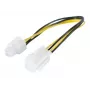 EXERTIS CONNECT P4 virtajatkokaapeli 30 cm musta 4-pin ATX12V EXC147562