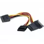 EXERTIS CONNECT SATA-virtahaaroituskaapeli 15-pin - 3x SATA HDD - suora 147563