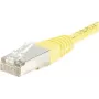 EXERTIS CONNECT Cat.6 F/UTP patchkaapeli, keltainen, 10 m, Slim Bend Protection 245560
