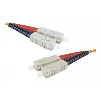 Exertis Connect SC/UPC - SC/UPC OM2 Multimode LWL patchkaapeli, 3 m, oranssi 392693