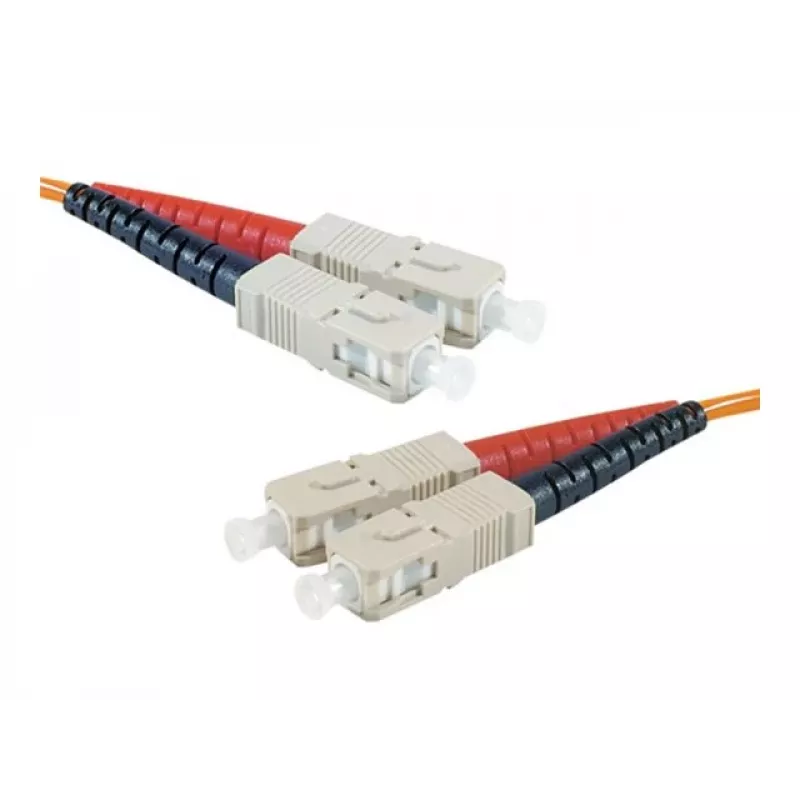 EXERTIS CONNECT OM2 SC Duplex kuitu-patchkaapeli, 50/125 µm, LSZH, oranssi, 5 m 392694