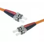 Exertis Connect ST/UPC Multimode Duplex OM2 kuitu-patchkaapeli, 5 m, LSZH oranssi 392714
