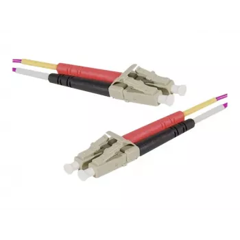Exertis Connect OM4 kuitu-patchkaapeli LC Duplex - LC Duplex UPC, erikavioletti, 7 m 392785
