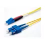 Ekivalan OS2 Duplex -patchkaapeli, 9/125 µm, LC/SC, keltainen, 2,0 m COZ008DCLC2SJ0020A