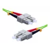 EXERTIS CONNECT OM5 SC Duplex - SC Duplex kuitu-patchkaapeli, 50/125 µm, UPC, limetinvihreä, 2 m 392902