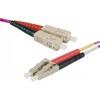 Exertis Connect OM4 kuitu-patchkaapeli HD, LC Duplex - LC Duplex, UPC, 15 m 392787