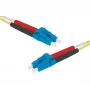EXERTIS CONNECT OS2 LC Duplex - LC Duplex UPC kuitu-patchkaapeli, 9/125 µm, keltainen, 15 m 392847