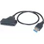 Exertis Connect 508305 USB 3.0 - SATA -sovitin 2,5 tuuman SSD/HDD-levylle, musta