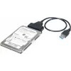 Exertis Connect 508305 USB 3.0 - SATA -sovitin 2,5 tuuman SSD/HDD-levylle, musta