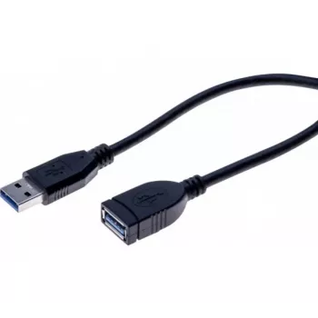 EXERTIS CONNECT Tecline 532462 USB 3.2 Gen 1 -kaapeli, USB-A – USB-B, 3 m, musta