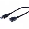 EXERTIS CONNECT Tecline 532462 USB 3.2 Gen 1 -kaapeli, USB-A – USB-B, 3 m, musta