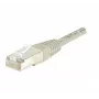 EXERTIS CONNECT CAT.5e F/UTP patch-kaapeli, harmaa, 0,5 m, Slim Snagless 847050