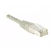 EXERTIS CONNECT CAT.5e F/UTP patch-kaapeli, harmaa, 0,5 m, Slim Snagless 847050