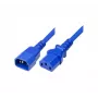 Exertis Connect IEC-virtakaapeli C14 – C13, sininen, 5,0 m 808047