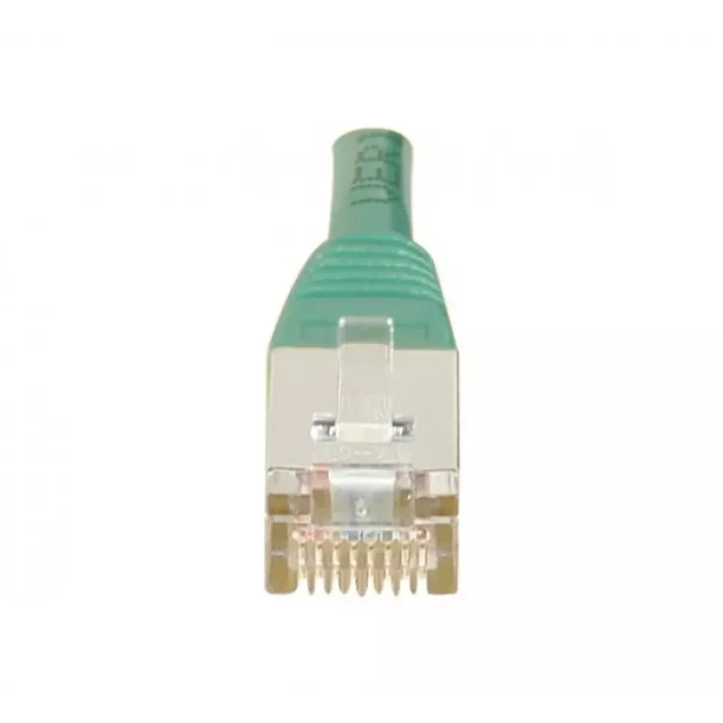 EXERTIS CONNECT Cat.6 F/UTP patch-kaapeli, 20 m, vihreä, RJ45, Snagless Slim Boot 853329